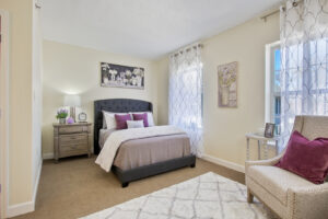 Bedroom at Charter Senior Living of Vinings