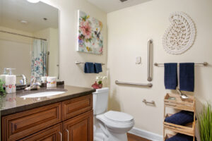 Bathroom at Charter Senior Living of Vinings