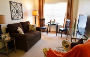 Living Room at Charter Senior Living of Vinings